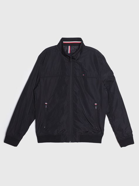Chaqueta Bomber Golf Con Logo Negro Tommy Hilfiger-0