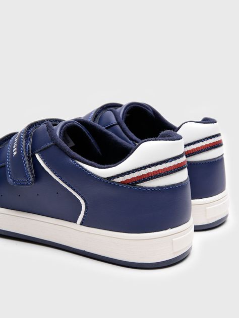 Zapatillas Con Velcro Solid Azul Tommy Hilfiger-3