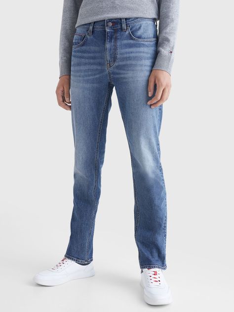 Jeans Denton Straight Clifton Azul Tommy Hilfiger-0