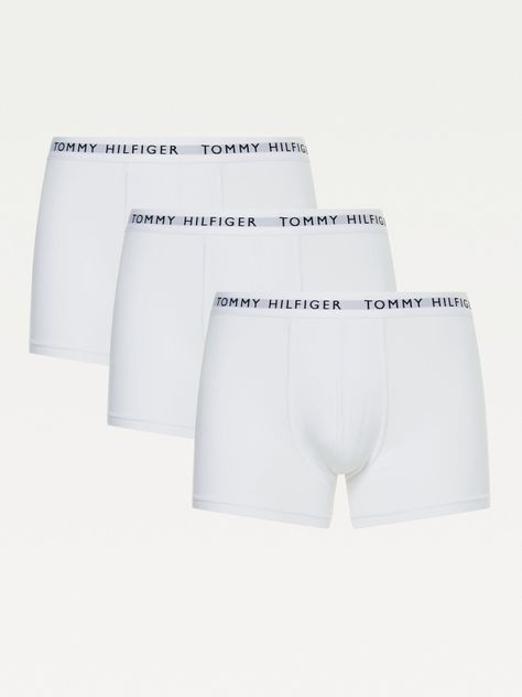 Pack De 3 De Calzoncillos Trunk Blanco Tommy Hilfiger-0