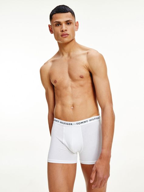 Pack De 3 De Calzoncillos Trunk Blanco Tommy Hilfiger-1