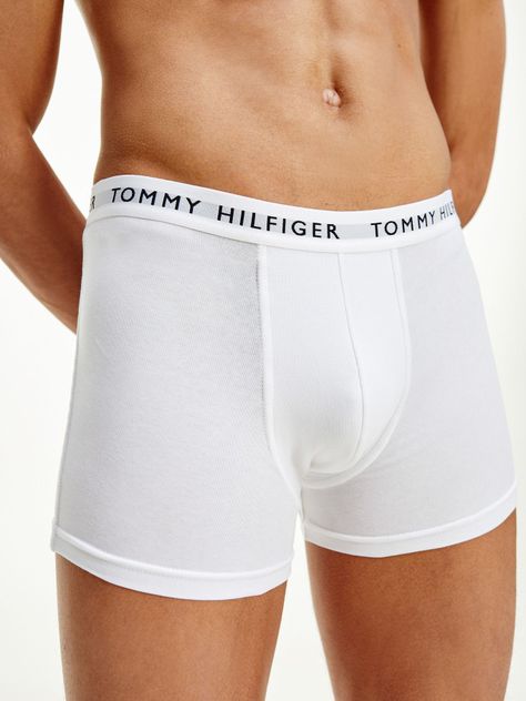 Pack De 3 De Calzoncillos Trunk Blanco Tommy Hilfiger-3