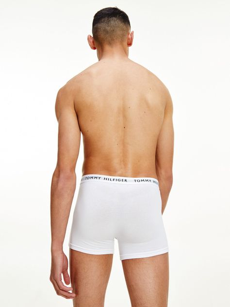 Pack De 3 De Calzoncillos Trunk Blanco Tommy Hilfiger-2