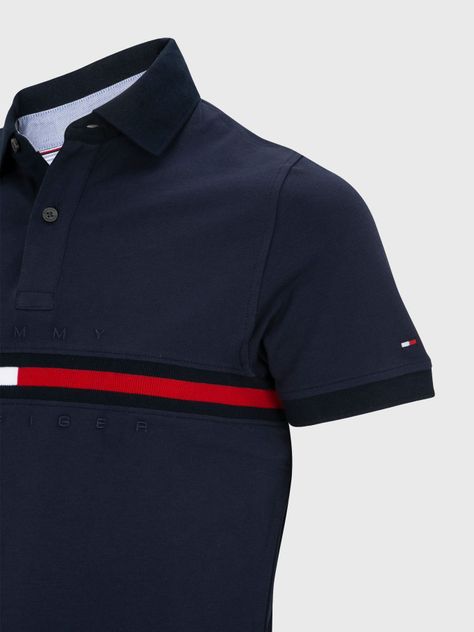 Polo Tanner Slim Fit Azul Tommy Hilfiger-2
