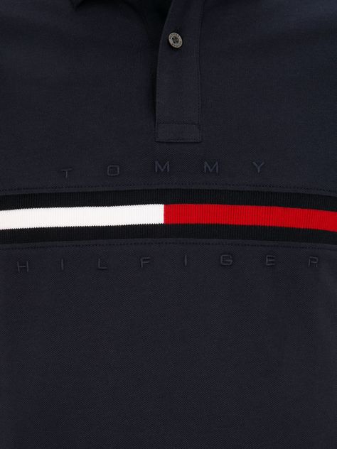 Polo Tanner Slim Fit Azul Tommy Hilfiger-3