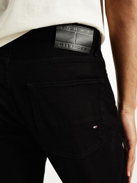 Jeans Denton Straight Negro Tommy Hilfiger A2-2
