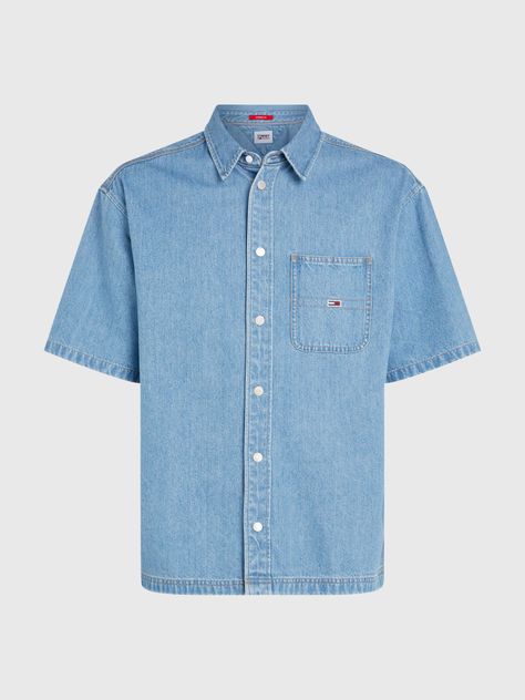 Sobrecamisa Denim Oversize Azul Tommy Jeans-4