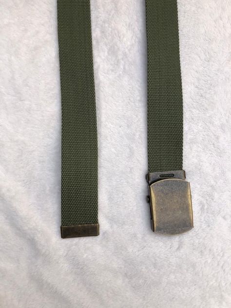 CINTURON LONA VERDE UA-KIPA-1