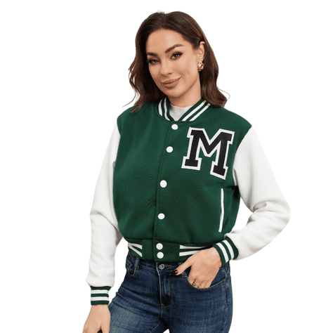 Chaqueta Poleron Universitario Mujer Madrid-0