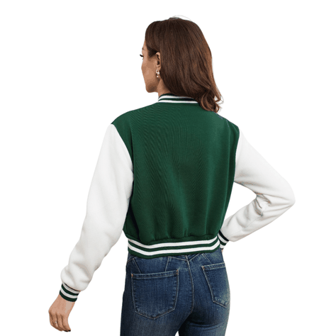 Chaqueta Poleron Universitario Mujer Madrid-3