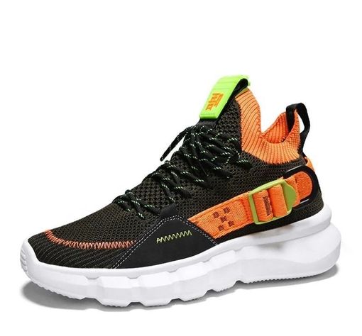 Zapatilla Urbana Broche Hombre Orange-0