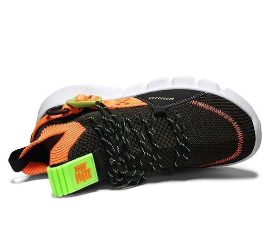 Zapatilla Urbana Broche Hombre Orange-2