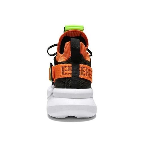 Zapatilla Urbana Broche Hombre Orange-1