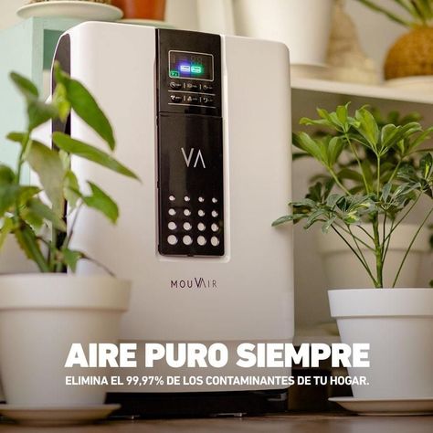 Purificador de Aire Mouvair Zen + Filtros HEPA H13-5