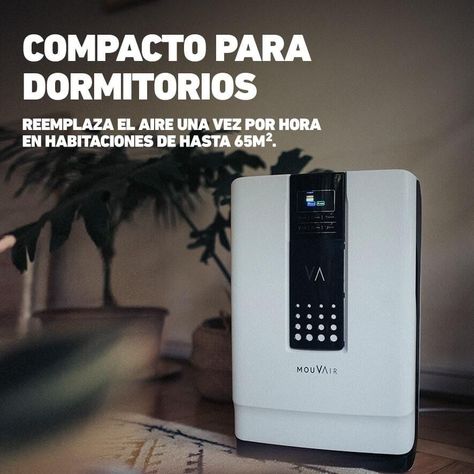Purificador de Aire Mouvair Zen + Filtros HEPA H13-3