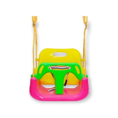 Asiento Columpio 3 En 1 Rosa-0