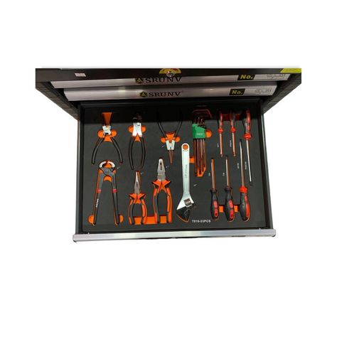 Gabinete Porta Herramientas Con 168 Piezas-4