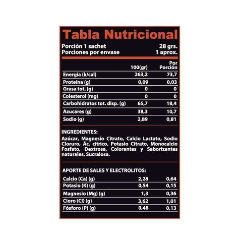 Bebida Isotónica Drink Tonic 30 sachets Naranja-1