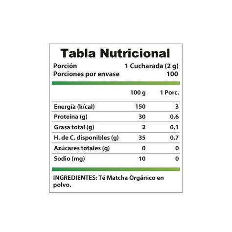 Te matcha en polvo 200 grs.-1
