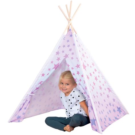 Tienda de Campaña/juegos Estilo Tipi de Estrellas-2