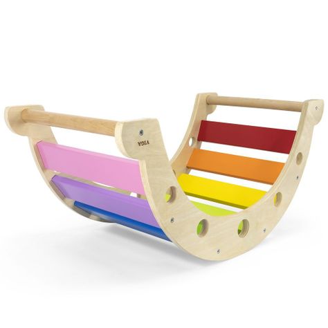 Juego Madera Equilibrio Arcoiris-0