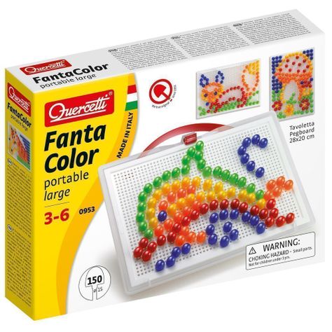 Juego Construccion Mosaico Portable150 Pz Quercetti-0