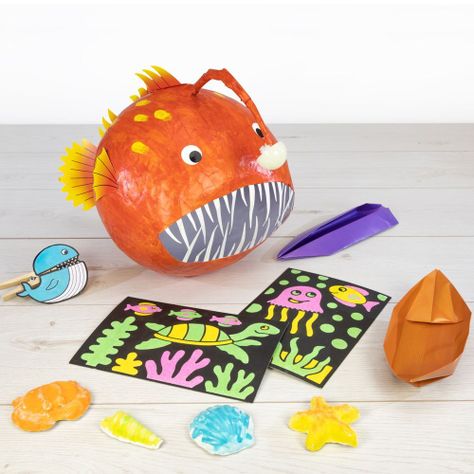 Kit de Manualidades para Crear Criaturas del Oceano-0