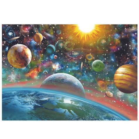 Puzzle 1.000 piezas En el espacio-1