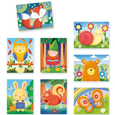 Juego Mosaico Pin Bosque 300 piezas -2