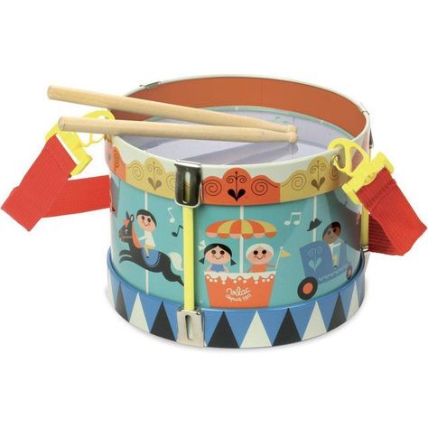 Juguete Musical Tambor Metal-0