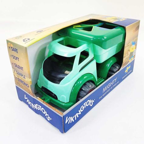 Juguete Camión reciclaje encaje mighty -2