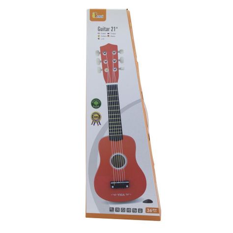 Guitarra Madera Roja-1
