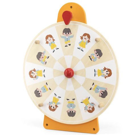 Juego Pared Madera Ruleta de Emociones-0