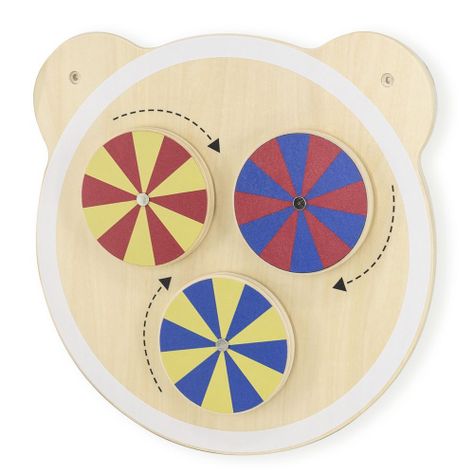 Juego Madera Pared Oso Remolino -0