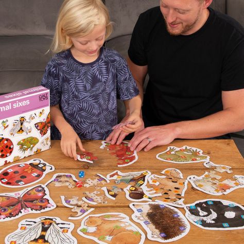 Juego Puzzle Rompecabezas de Animales. 6 Animales.-3