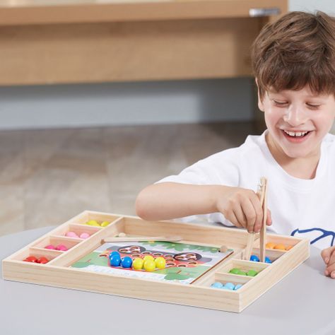 Juego Madera Mosaico Catch & Match-3