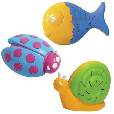 Instrumento Musical Sonajero Animal Shape Shakers Set 3 Halilit-0