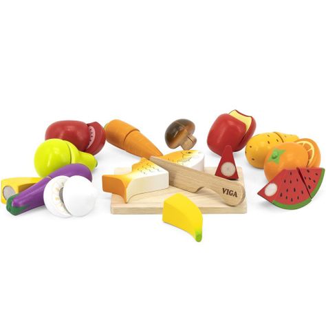 Juego de cortar comida con 27 piezas.-0