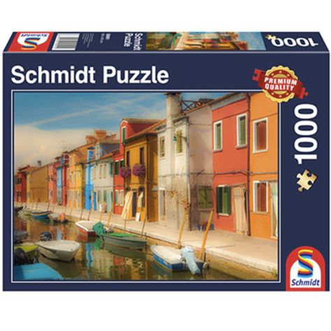 Puzzle 1.000 piezas Casas en Isla de Burano-0