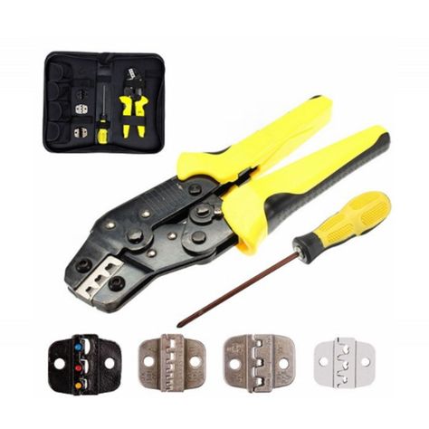 CRIMPADORA DE CONECTORES CON PINZA INTERCAMBIABLE-2