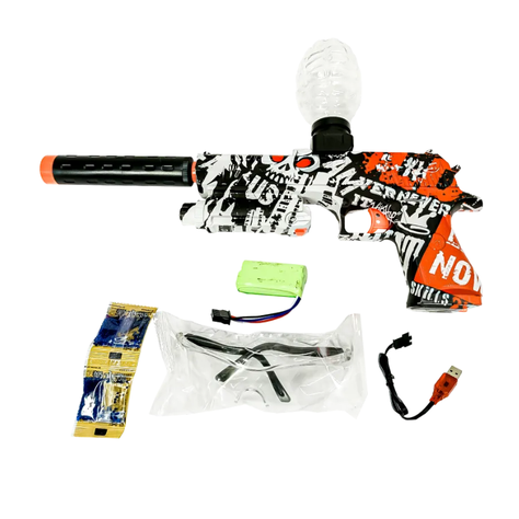 Pistola de hidrogel automática de juguete + 1000 Bolitas regalo-1
