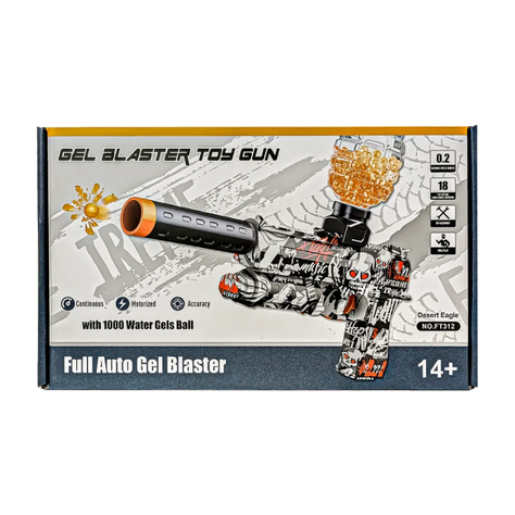Pistola de hidrogel automática de juguete + 1000 Bolitas regalo-3