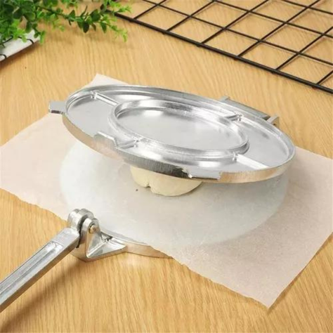 Prensa para tortillas 20cm cocina acero inoxidable-2