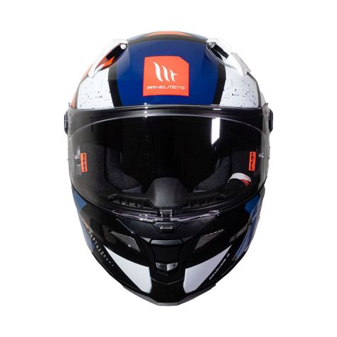 Casco MT Revenge 2 S Light B0 Perla Brillo-2