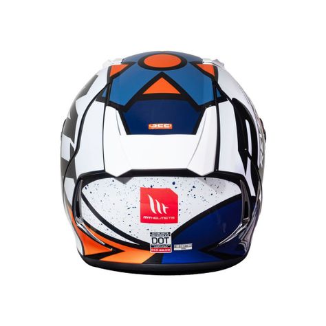 Casco MT Revenge 2 S Light B0 Perla Brillo-4
