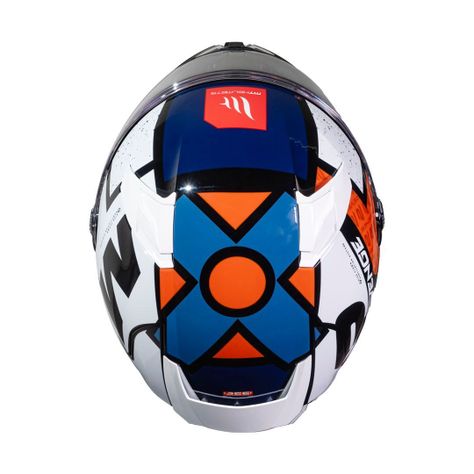 Casco MT Revenge 2 S Light B0 Perla Brillo-5