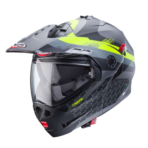 Casco de Moto Doble Proposito CABERG Tourmax X Sarabe Yellow-2
