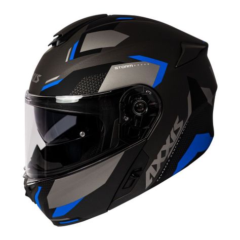 Casco Axxis Storm Drone D7 Azul-0