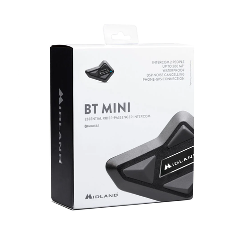 Intercomunicador Para Moto Midland Bt Mini Single-0