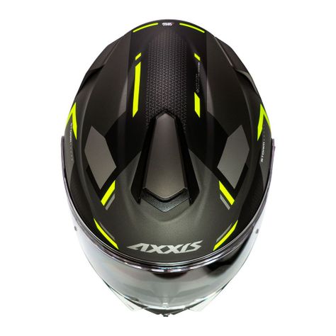 Casco Axxis Storm Drone D3 Amarillo Fluor-5
